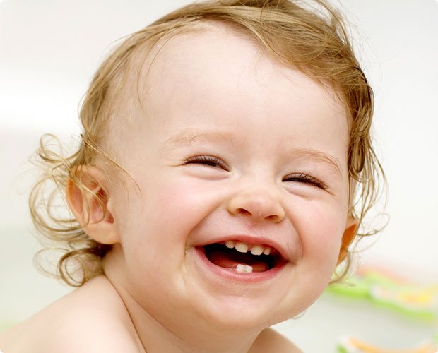 Первое посещение с прорезыванием зубов