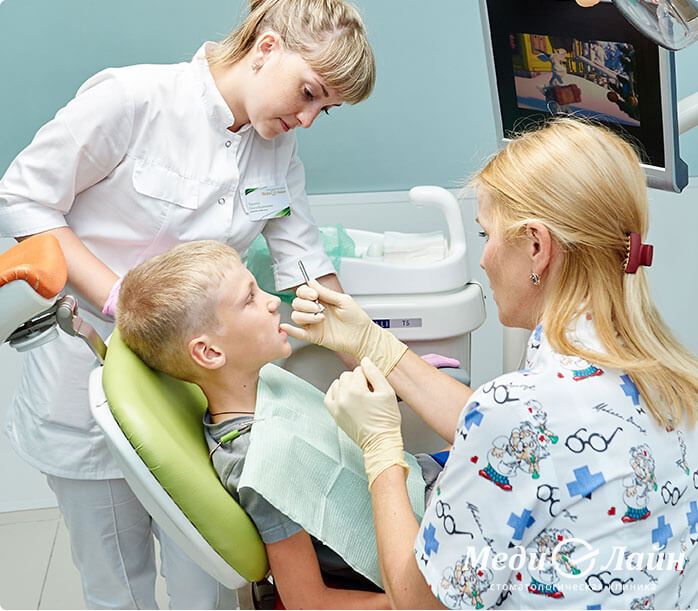 Удаление зубов у детей, детская стоматология